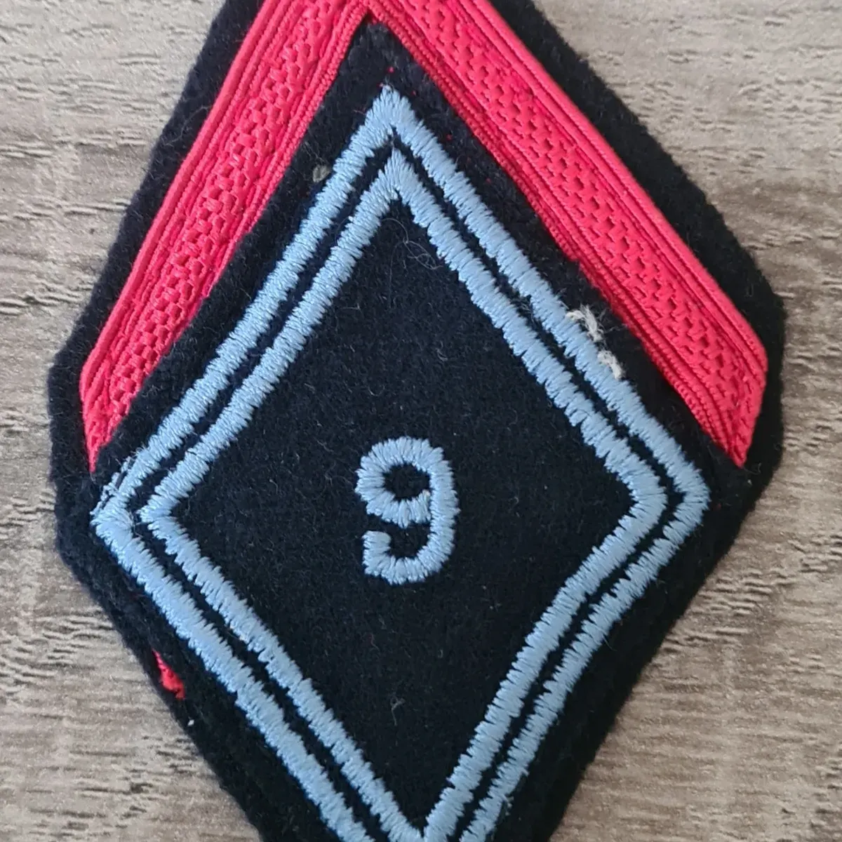 Losange 9eme CTD / Modèle Troupe / 1ere Classe
