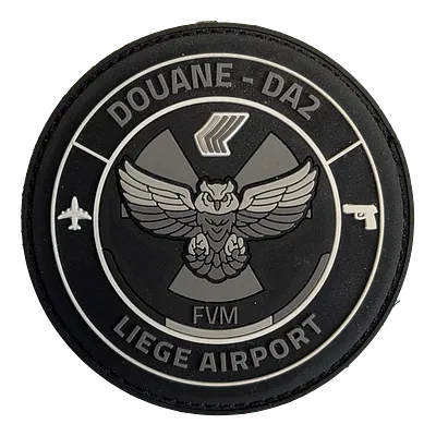 écusson douane Liège airport - tactique