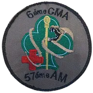 SSA : Antenne Médicale 57 (Belfort) Brodé