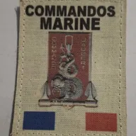 Commando Jaubert, tissu imprimé.