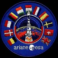ESA Ariane 11 drapeaux