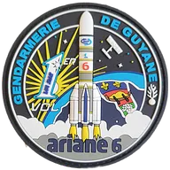 Gendarmerie de Guyane 1er Vol Ariane 6