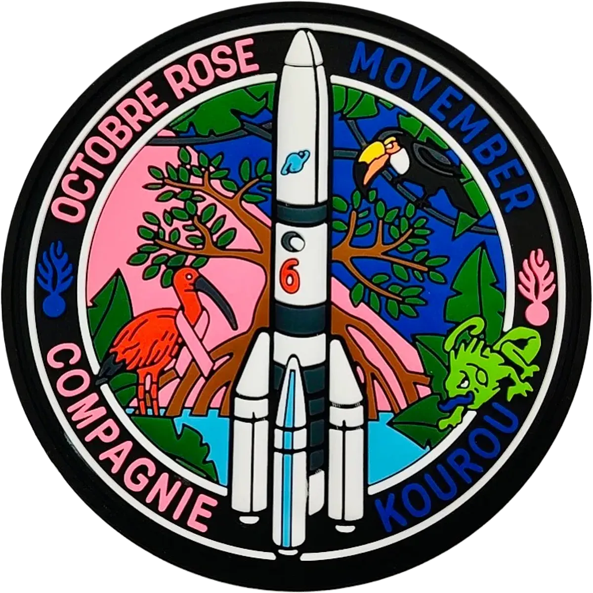 Compagnie Kourou Octobre Rose Movember 