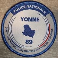 Ecusson DIPN 89 (Yonne)