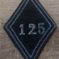 Losange 125eme CT / Modèle Troupe 