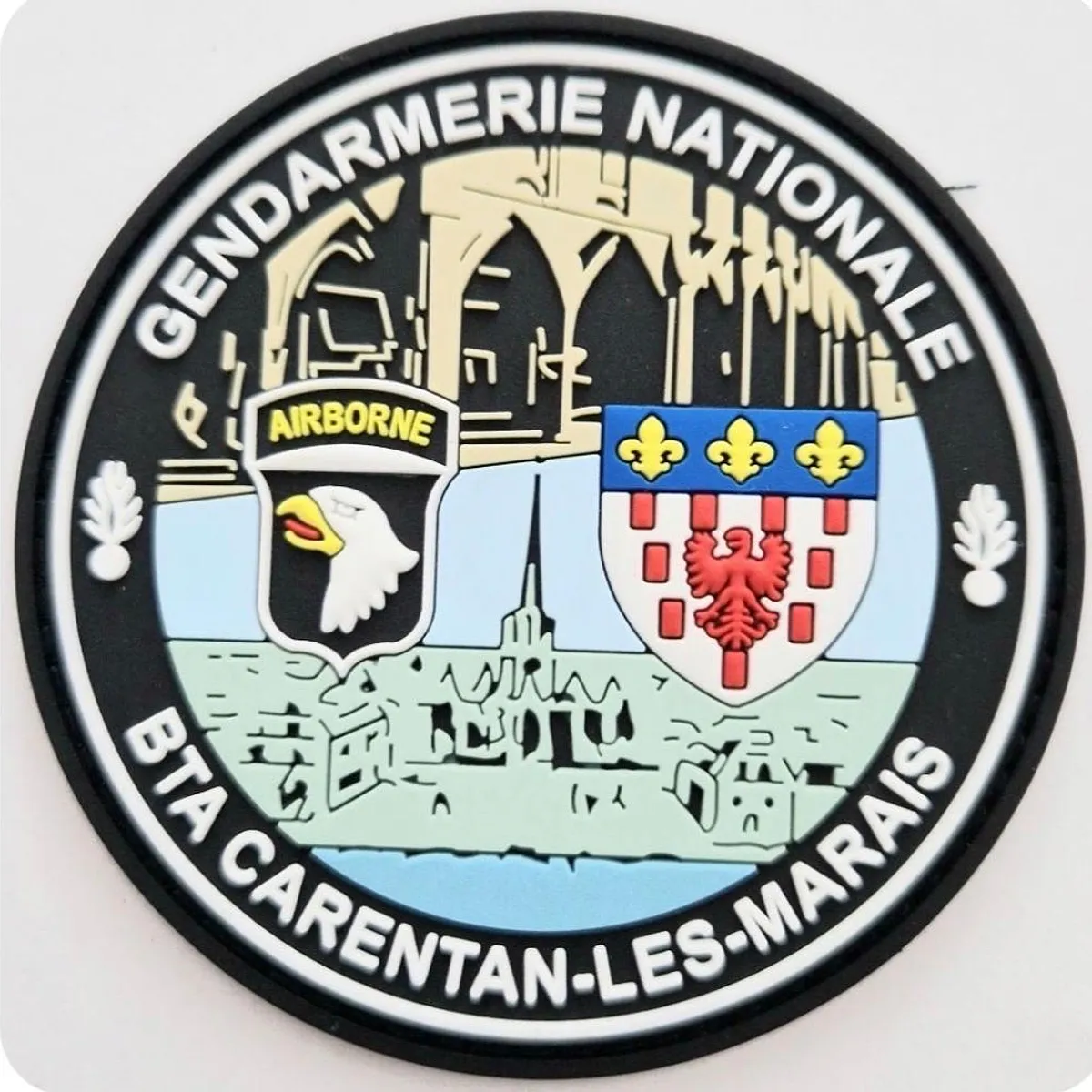 Écusson de la brigade territoriale autonome de Carentan 