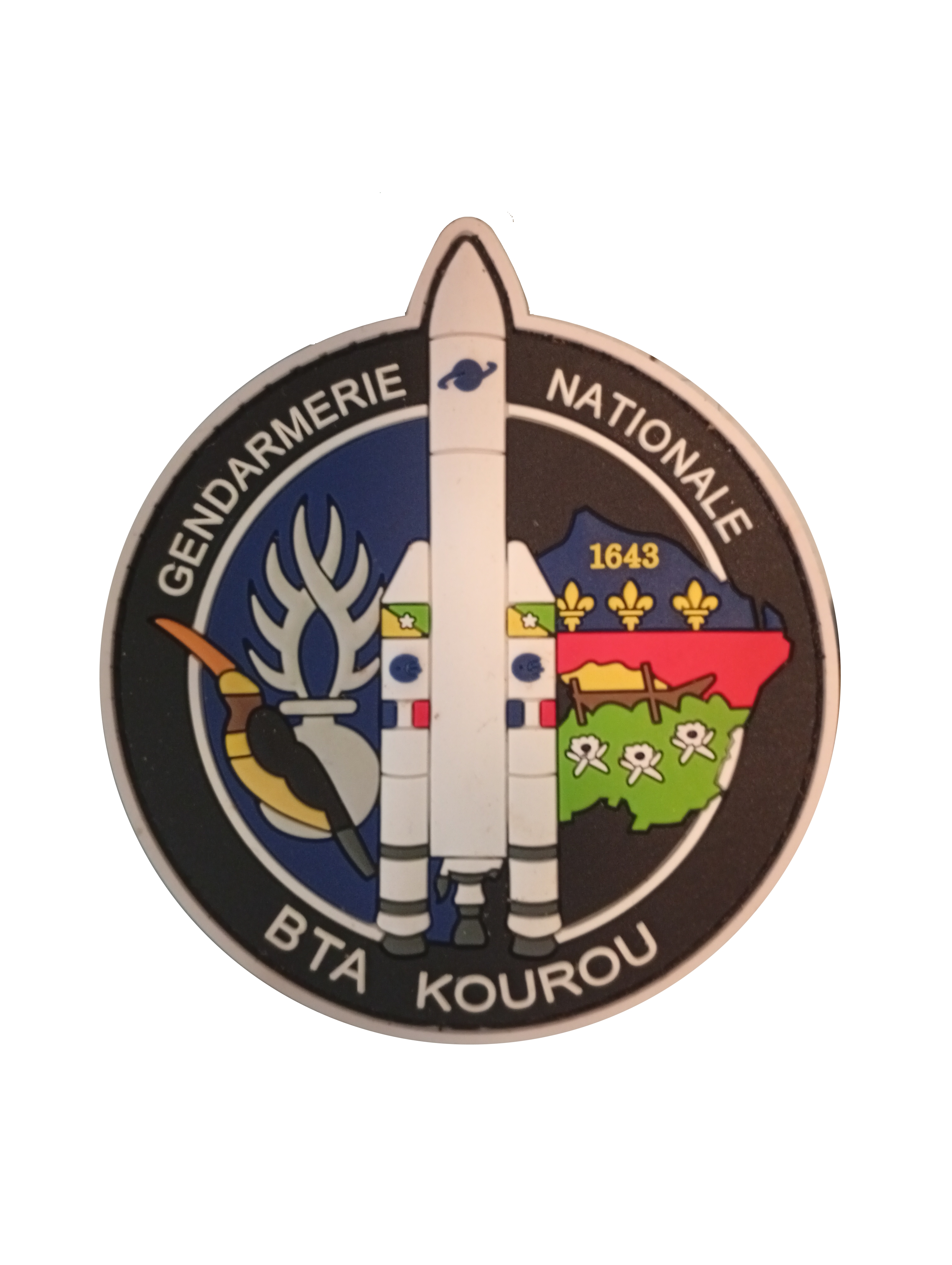 BTA Kourou - grenade gris clair