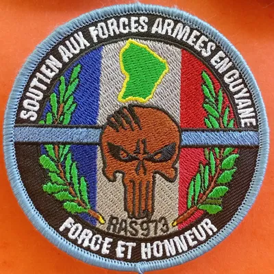 Soutien aux forces armées en Guyane - RAS973 - Force et Honneur