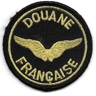 Douanes - Écusson de bras aviateurs