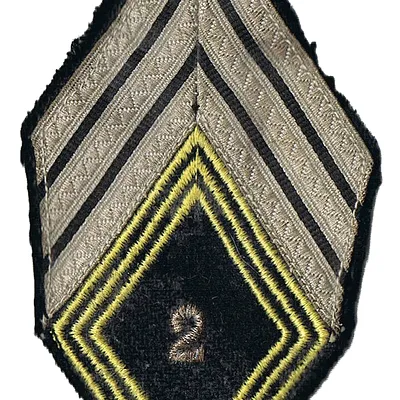 Losange de bras du 2ème Régiment de Chasseurs d'Afrique - Maréchal-des-Logis Chef