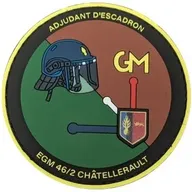 EGM 46/2 Châtellerault - Adjudant d' Escadron