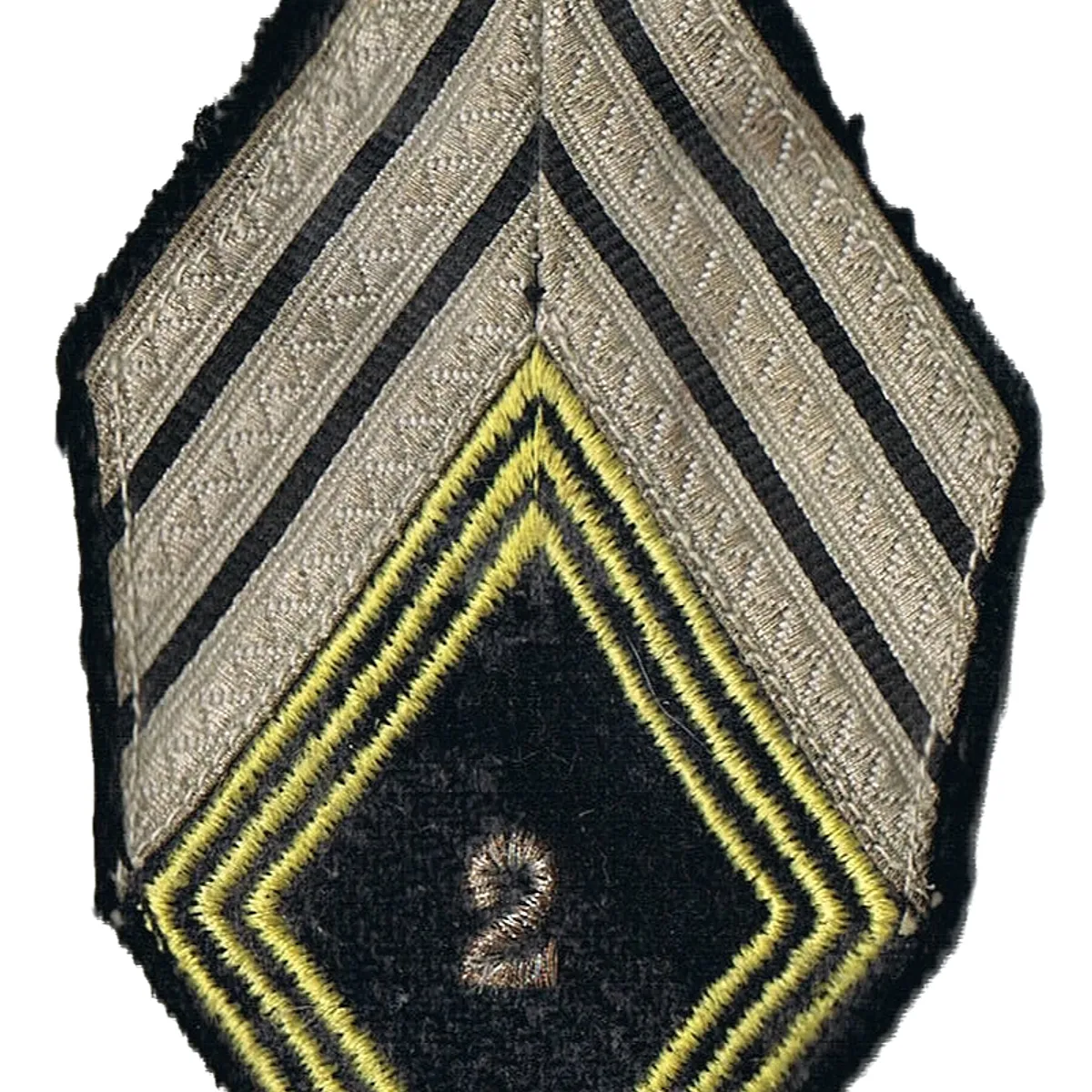 Losange de bras du 2ème Régiment de Chasseurs d'Afrique - Maréchal-des-Logis Chef