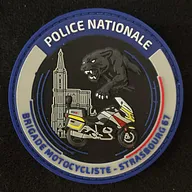 Rondache brigade motocycliste Strasbourg 