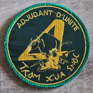 53e RT/ 4e Cie / Adjudant d'unité 