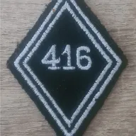 Losange 416eme CLT / Modèle Troupe 