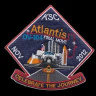 STS Atlantis retraite – Recto