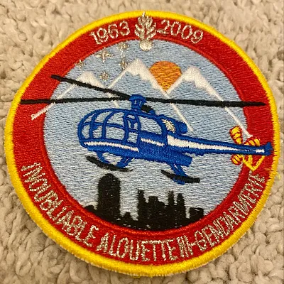 Fin Alouette lll Gendarmerie 