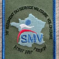 1er RSMV / 1ere Cie / Bordure bleu