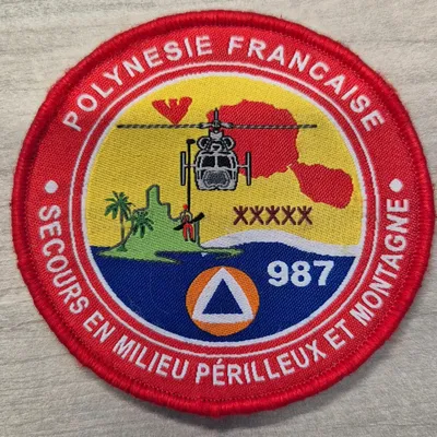 Protection Civile - Polynésie Française - Secours En Milieu Périlleux Et Montagne