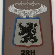 2ème Régiment de Hussards, patch d’épaule 8ème Escadron 