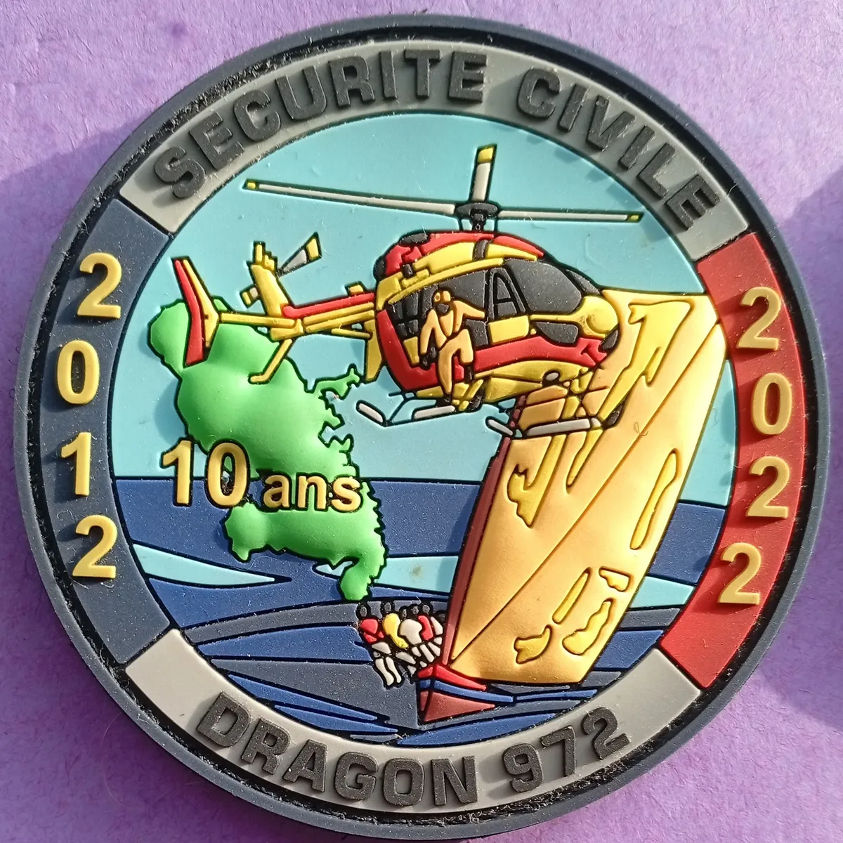 Sécurité Civile - Dragon 972 - 10 ans