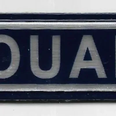 Écusson de poitrine "DOUANE" plastifié