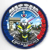 Douanes - Défilé 14 juillet 2026 - Motocyclistes
