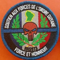 Soutien aux forces de l'ordre Guyane - RAS973 - Force et Honneur