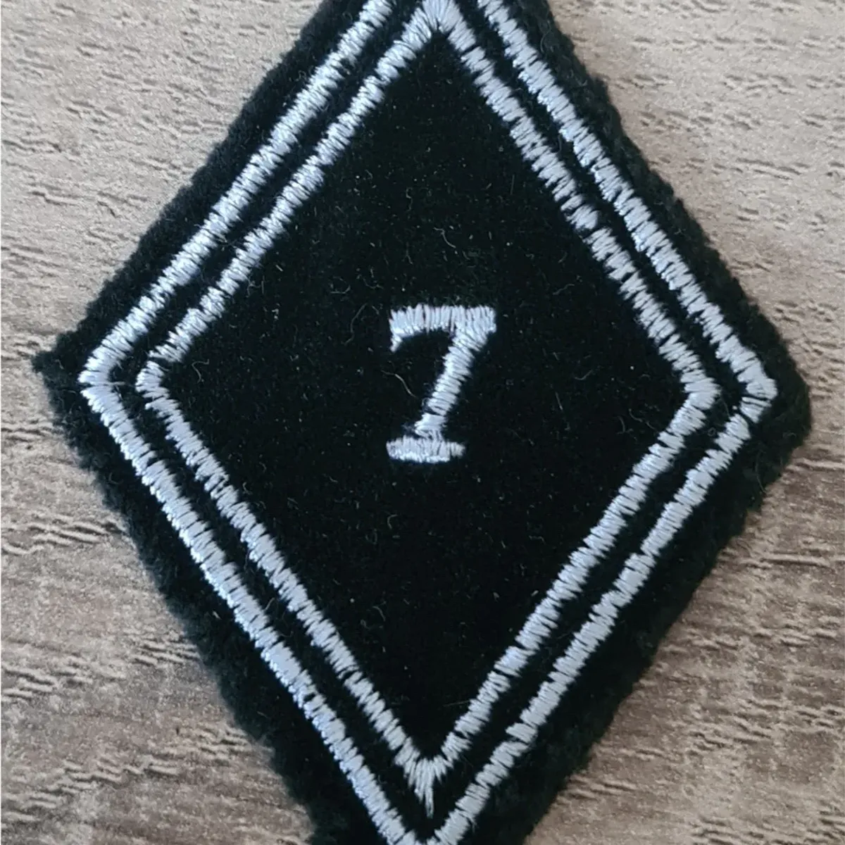 Losange 7eme CTD / Modèle Troupe 