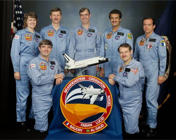 STS 51-G CNES – 2