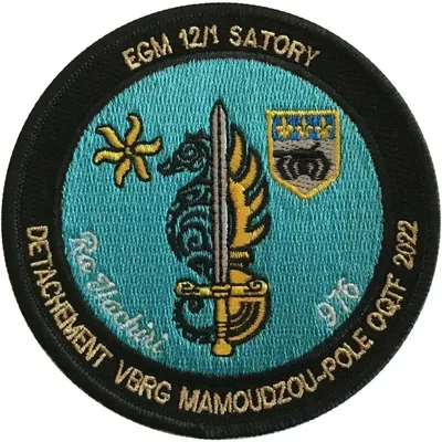 EGM 12/1 Satory - Détachement VBRG Mayotte - 2022