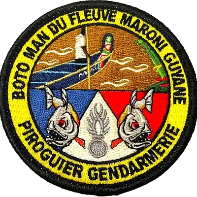 Piroguier Gendarmerie Guyane