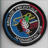 Gie - Brigade Prévotale - Afghanistan 2012 (Déc 2011 -Juin 2012)