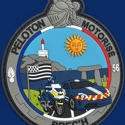Peloton motorisé de BRECH 