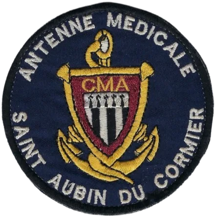 SSA : Antenne Médicale 127 (La Lande D'ouée) "Antenne Médicale" Brodé