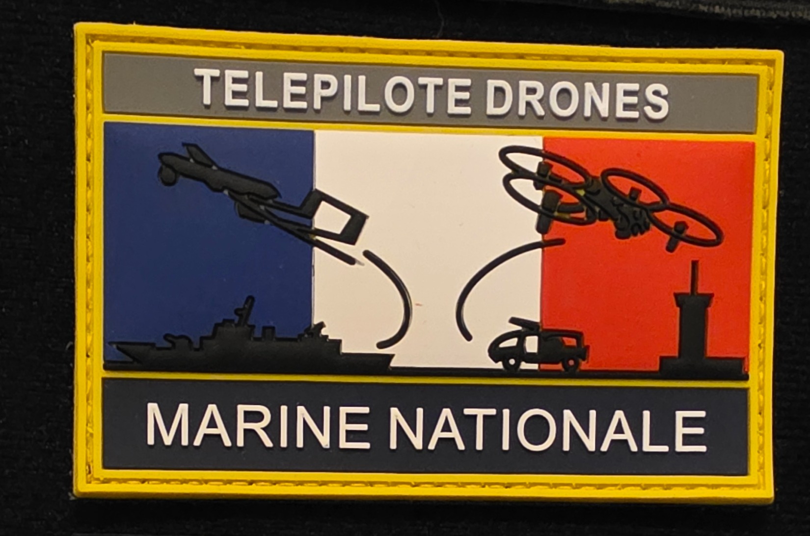 Telepilote drone - Marine Nationale