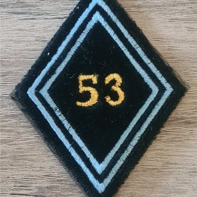Losange 53eme RT / Modèle Cadre 