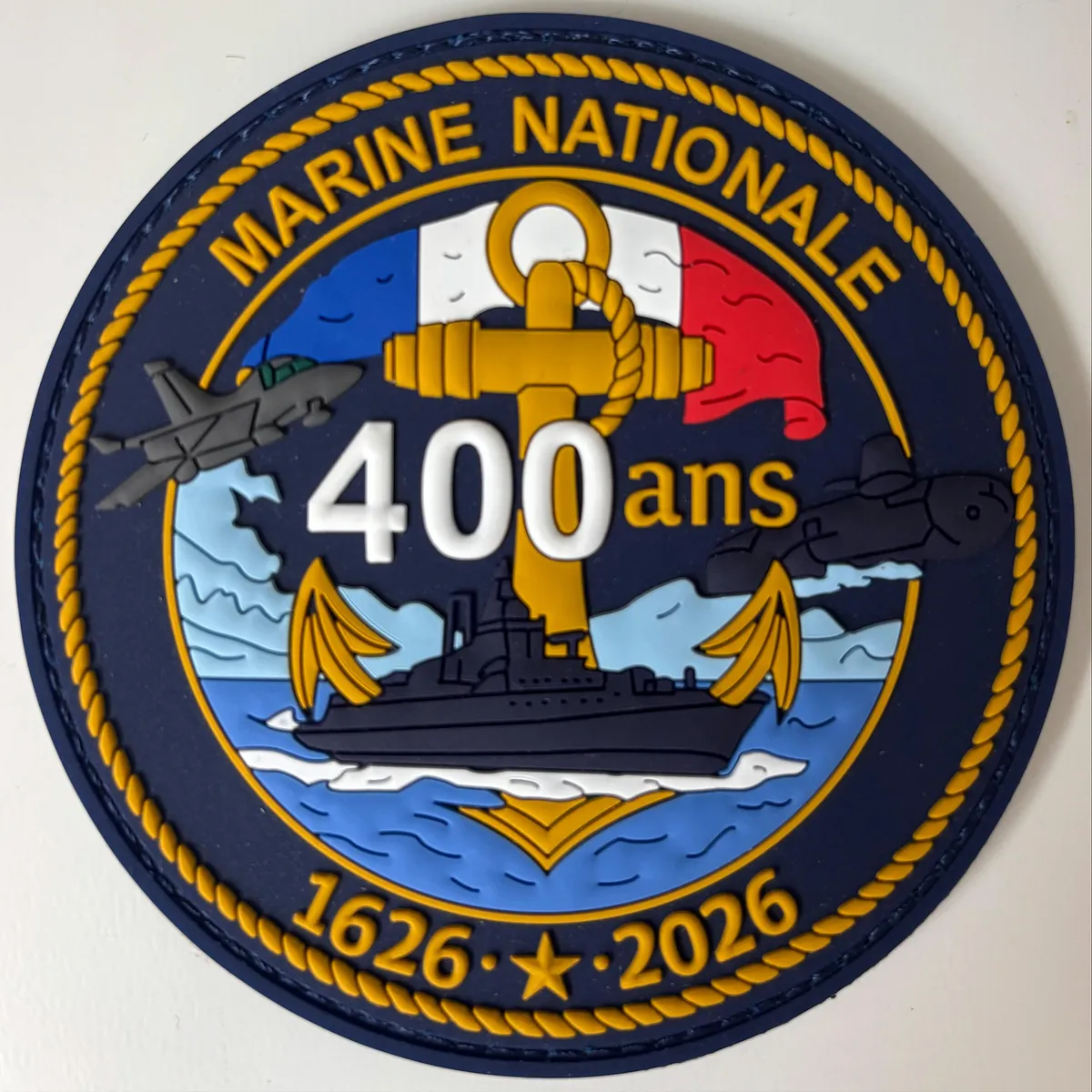 Patch 400ans de la Marine