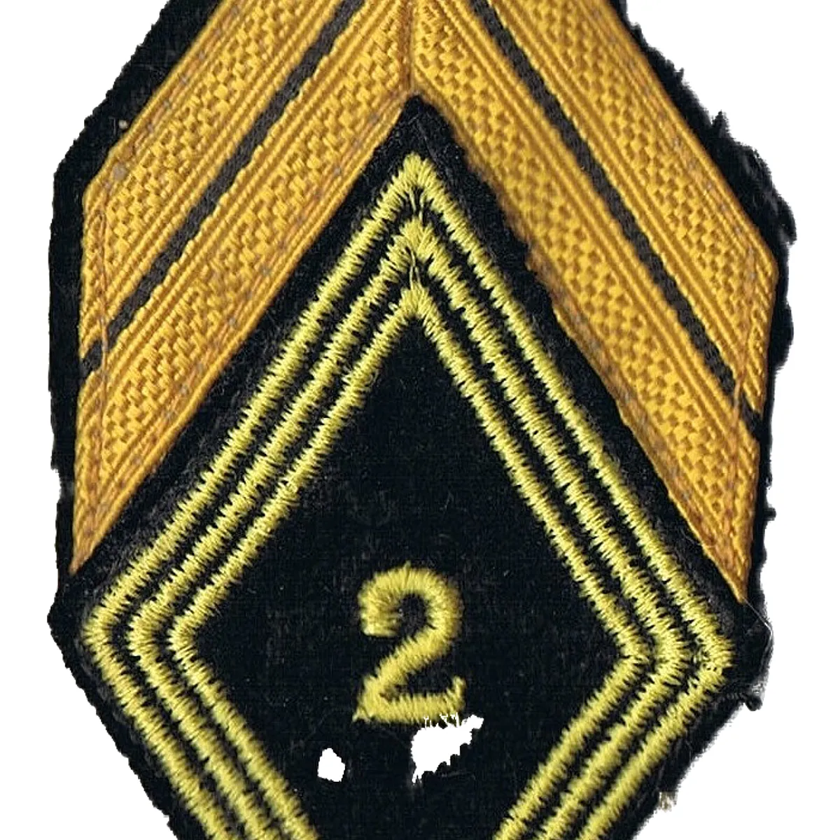 Losange de bras du 2ème Régiment de Chasseurs d'Afrique - Brigadier