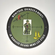 2ème Régiment de Hussards, 6 ère Escadron, patch moral