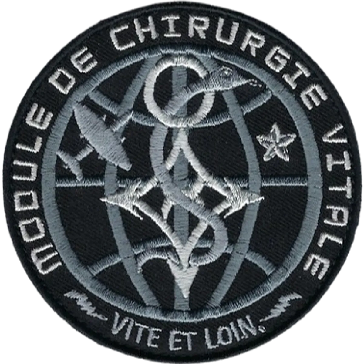 SSA : MCV Module Chirurgie Vitale 2ème série fond noir et couleur gris