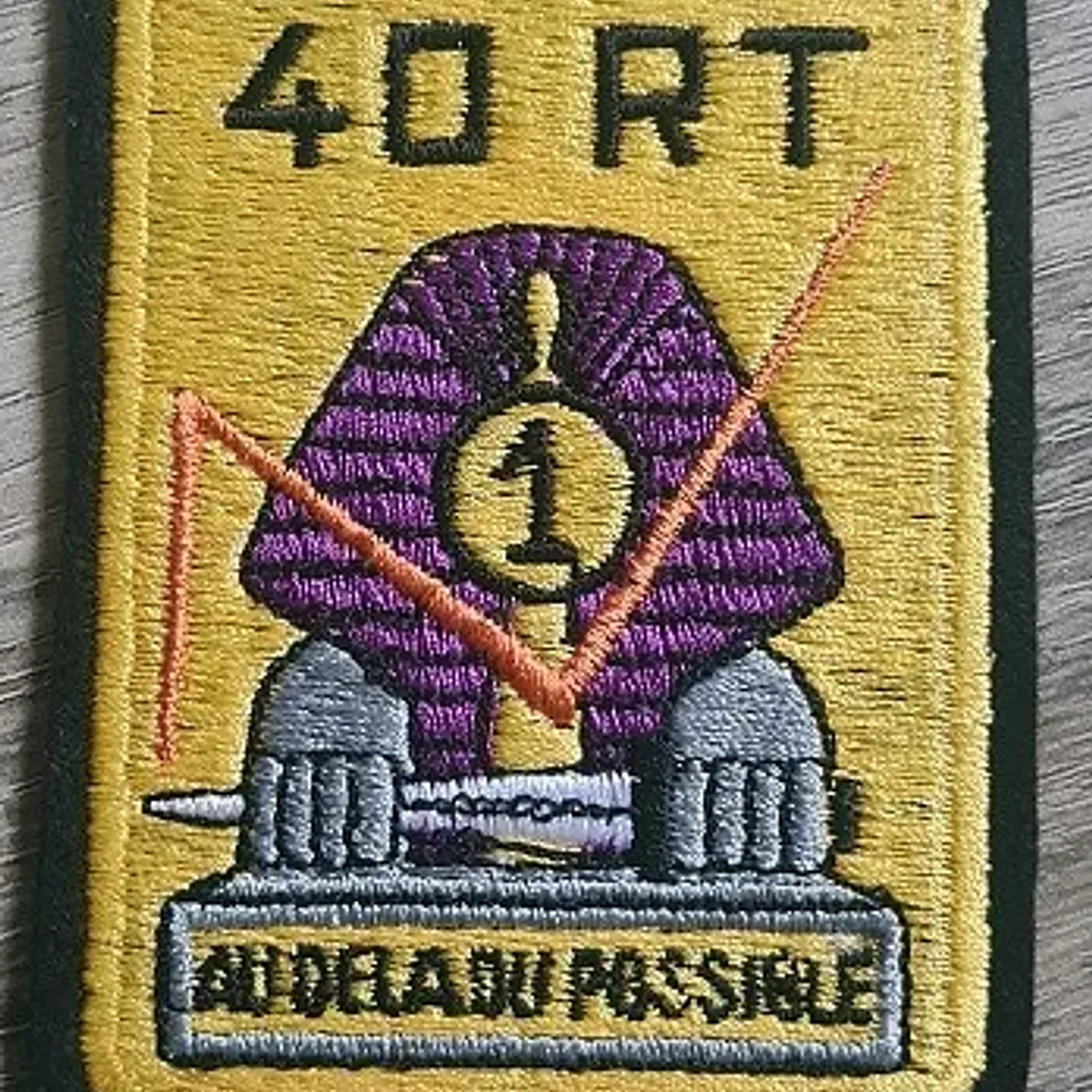 40e RT / 1ere Cie / Au delà du possible