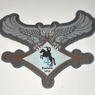 2ème Régiment de Hussards, 4ème Escadron Stockem 1914 (bordure marron foncé)