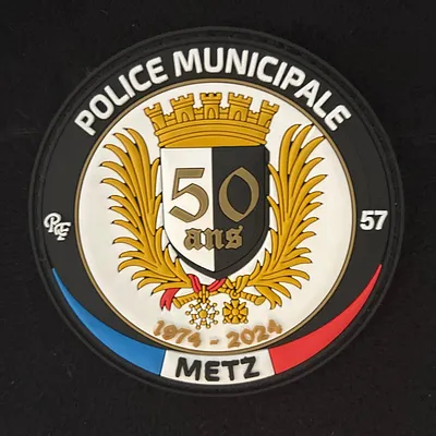 Rondache spéciale 50 ans de la police municipale de Metz 
