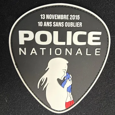 Insigne 10 ans du 13 novembre 2015