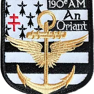 SSA : Antenne Médicale 190 (Lorient-Lanester) brodé