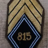 Losange 815eme GTT / Modèle Cannetille / Sergent Chef 
