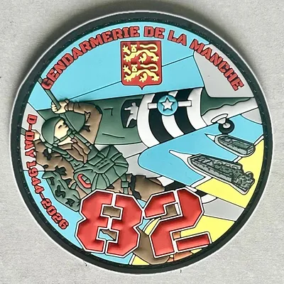 Ecussson du 82eme anniversaire du Dday GGD50