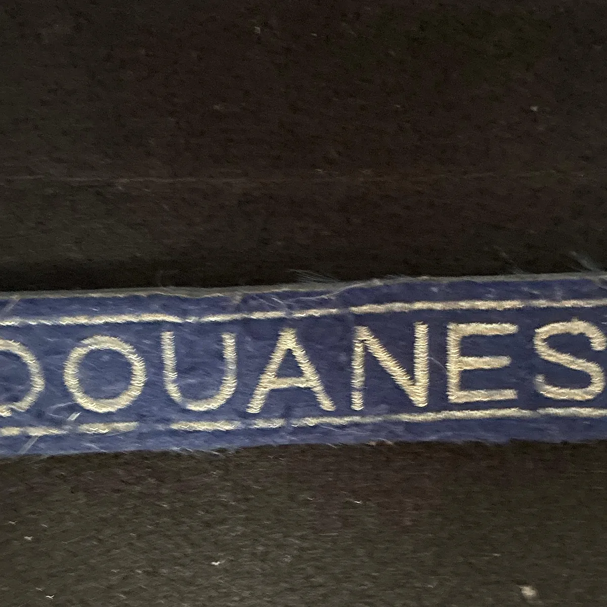 Bandelette Douanes 