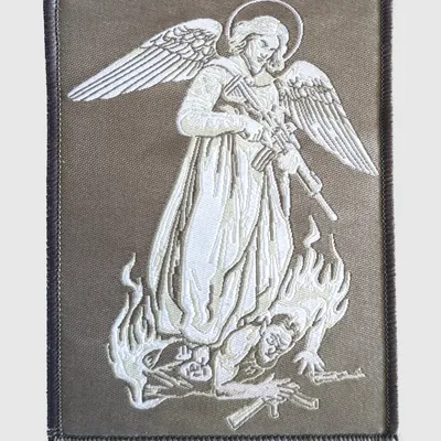 GCP - Para - Archange Saint-Michel gris clair / blanc